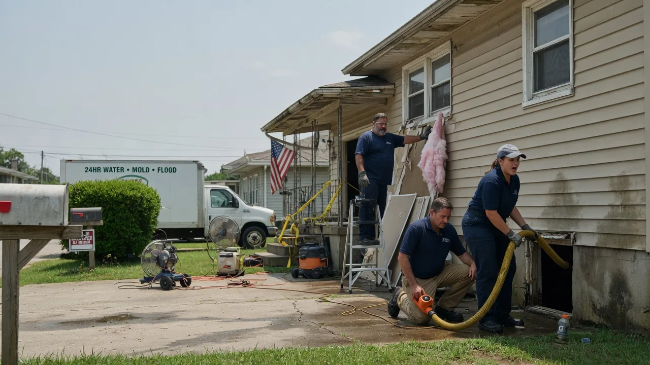 Water Damage Repair in Saulsbury, TN near me